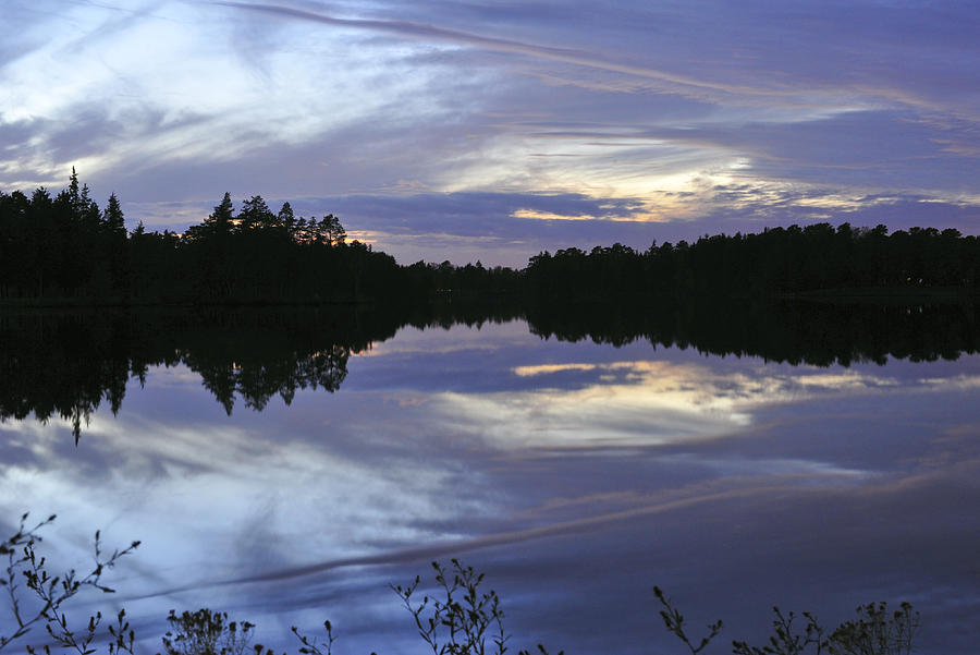 Lake Horicon Mirrored  Photograph by Terry DeLuco