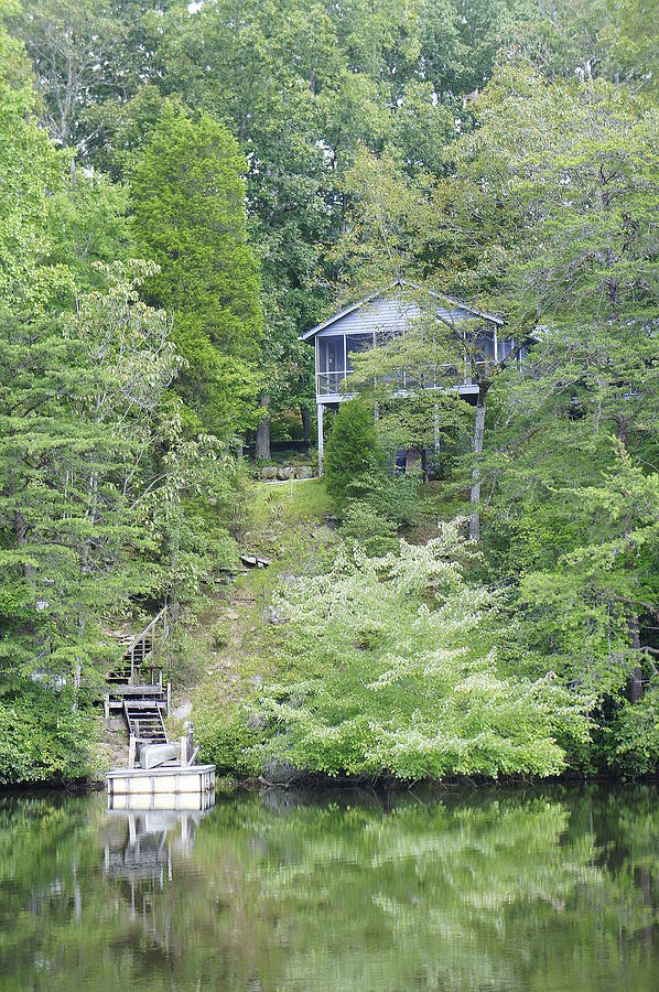 Lake House Photograph by Laurie Perry