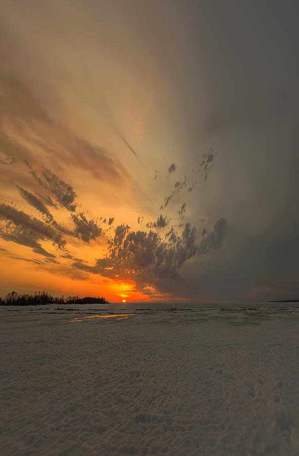 Lake In The Prairies  Photograph by Nebojsa Novakovic