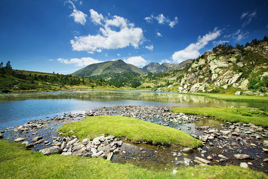 Lake In The Pyrenees Photograph by Xavier Arnau Serrat