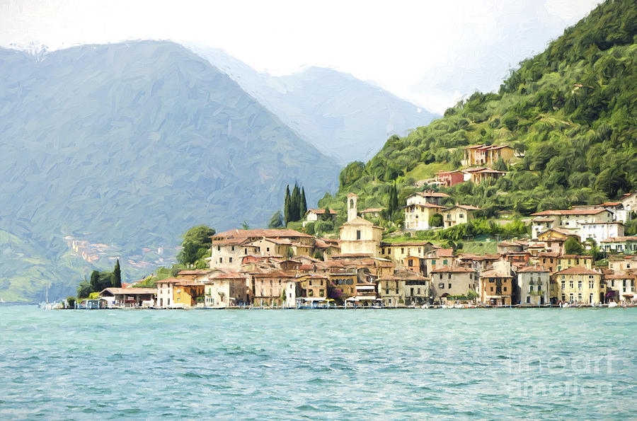 Lake Iseo  Photograph by Perry Van Munster