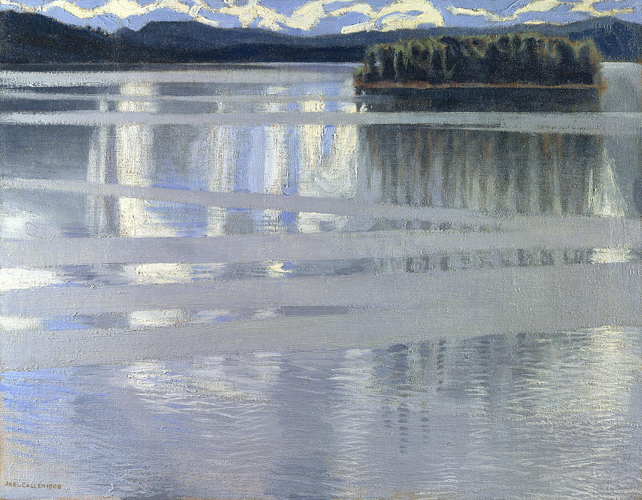 Lake Keitele Painting by Akseli Gallen-Kallela
