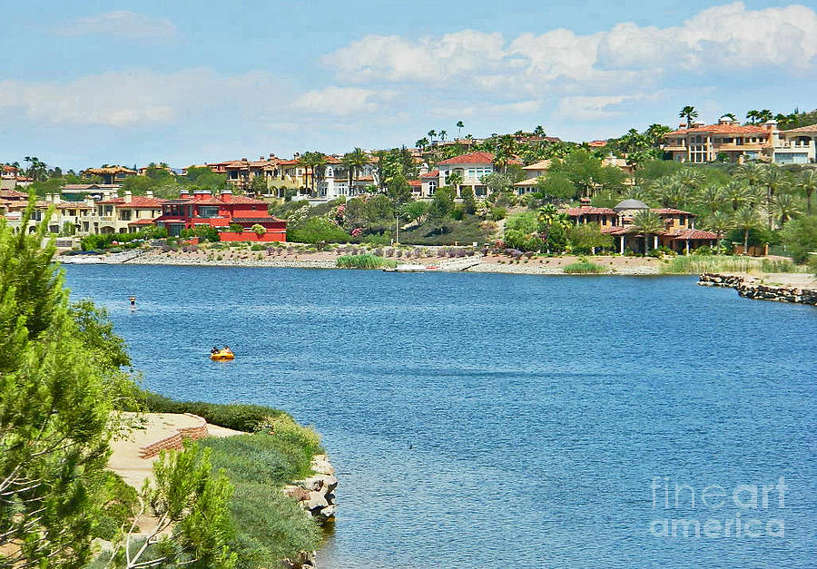 Lake Las Vegas In May Photograph by Emmy Vickers
