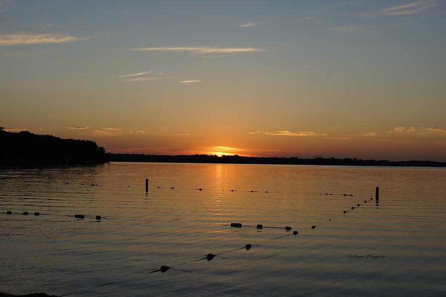 Lake Le Homme Dieu Sunset Photograph by Steven Clipperton