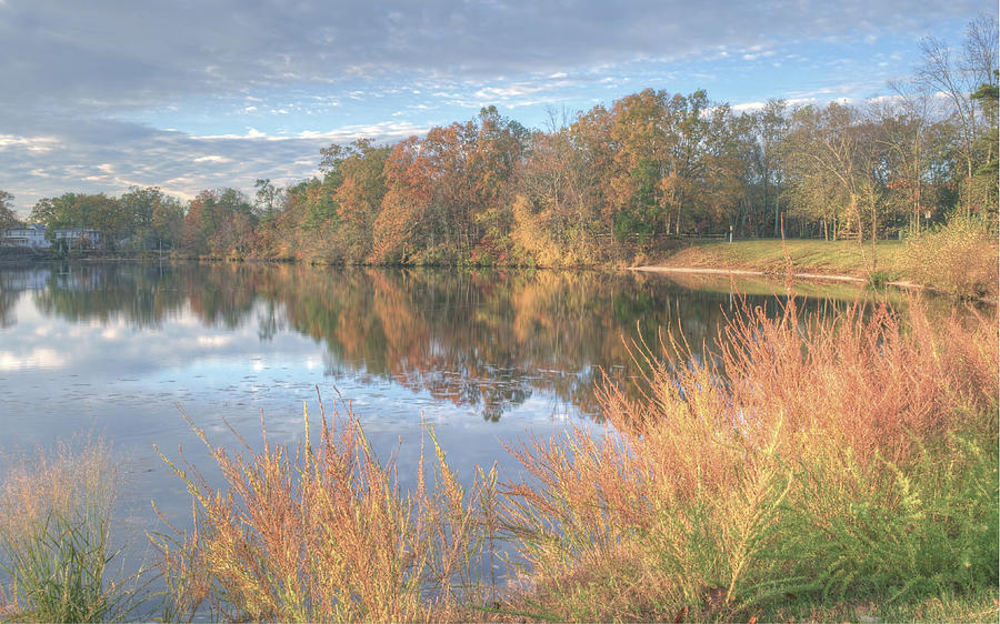 Lake Lenape In Autumn by Greg Vizzi Lake Lenape In Autumn by Greg Vizzi