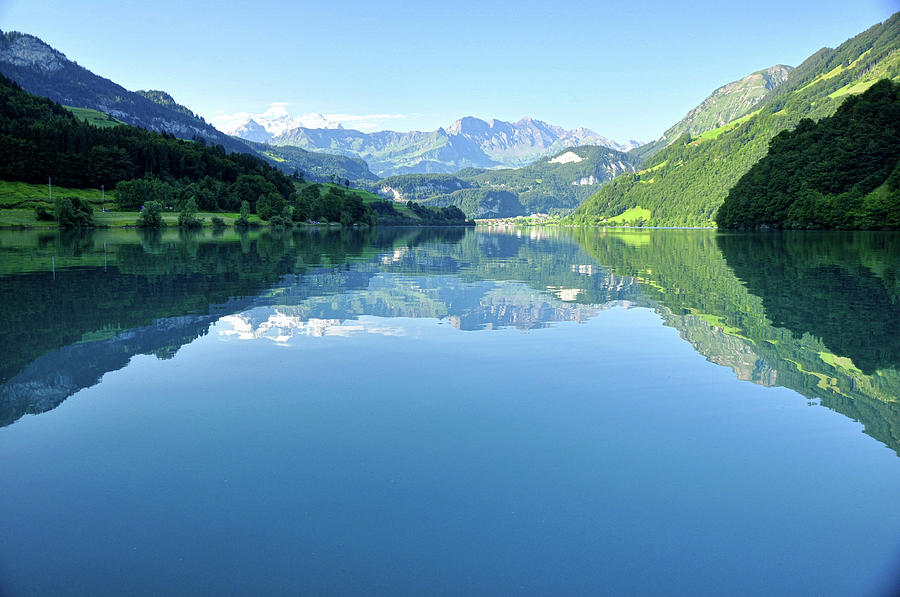 Lake Lungern Photograph by Ceca Photography