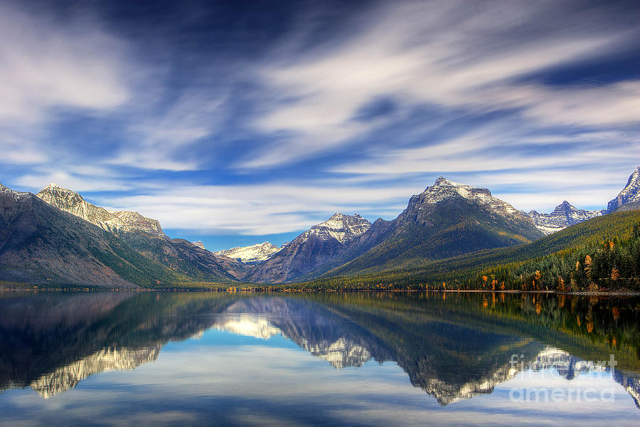 Lake MacDonald Photograph by Jerry Fornarotto