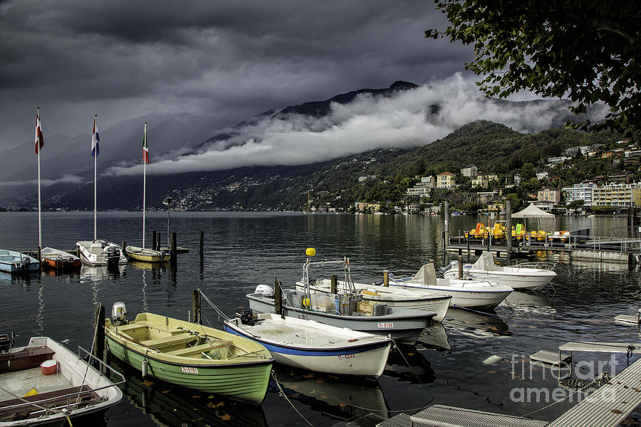 Lake Maggiore Ascona Photograph by Timothy Hacker