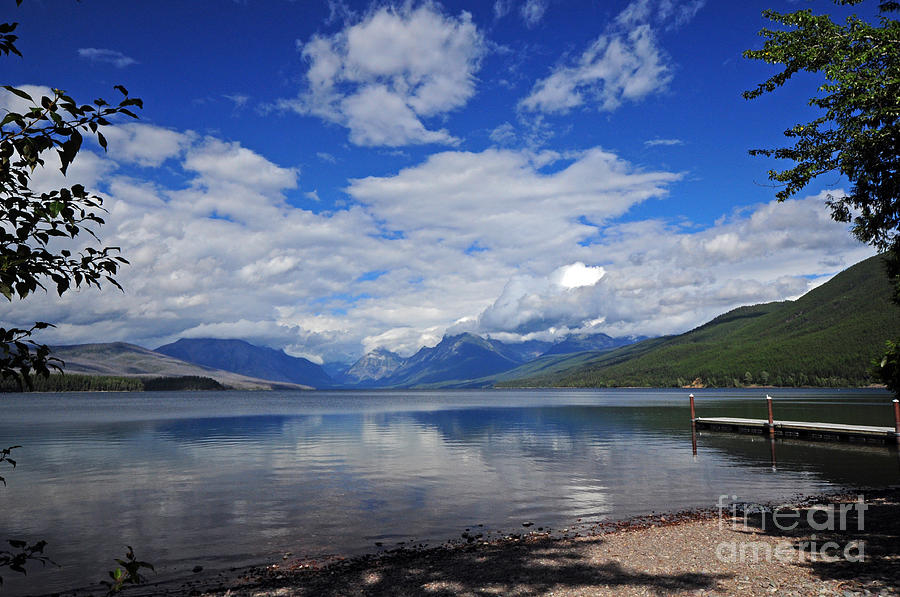Lake McDonald - Glacier Photograph by Cindy Murphy - NightVisions 