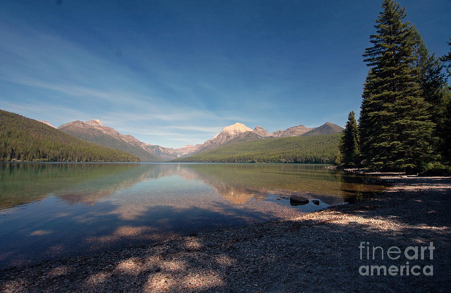 Lake McDonald - Glacier NP Photograph by Cindy Murphy - NightVisions 