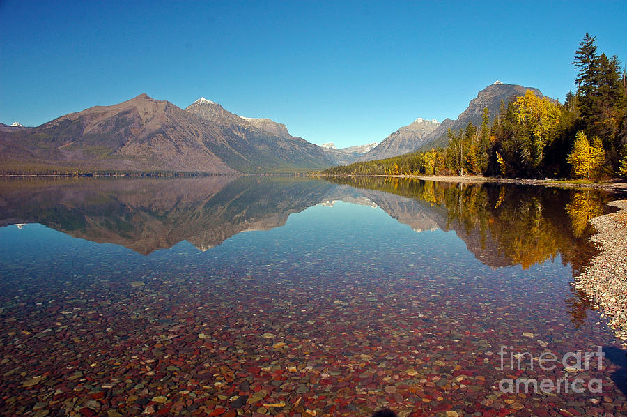 Lake McDonald in Glacier NP Photograph by Cindy Murphy - NightVisions 