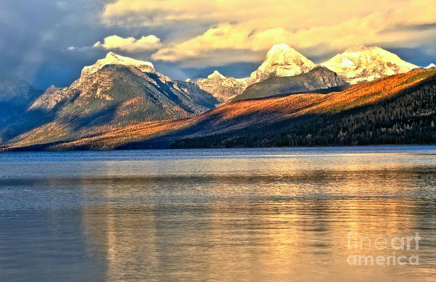 Glacier National Park Photograph - Lake McDonald Sunset by Adam Jewell