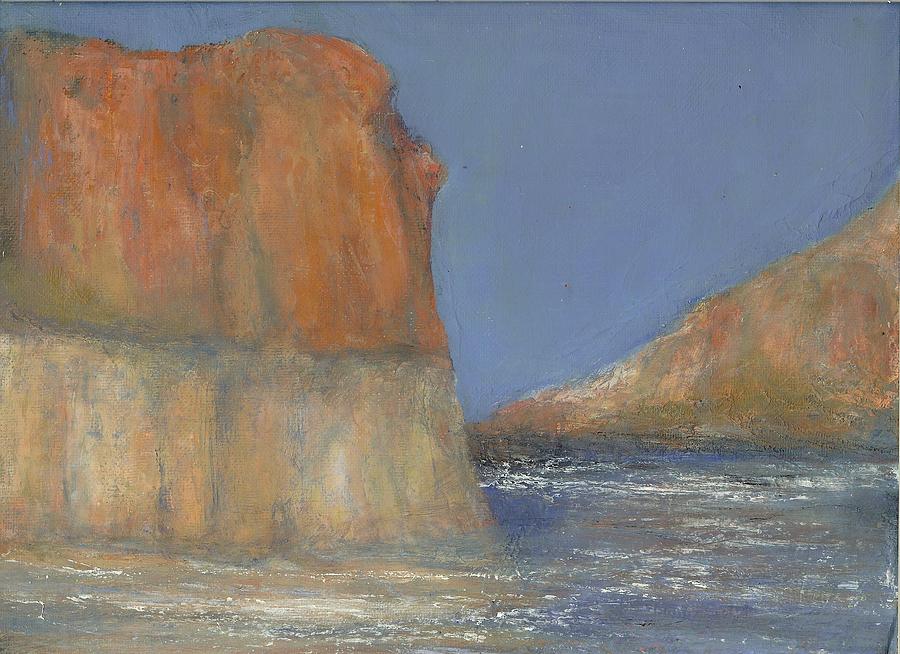Lake Mead  Painting by Joe Leahy
