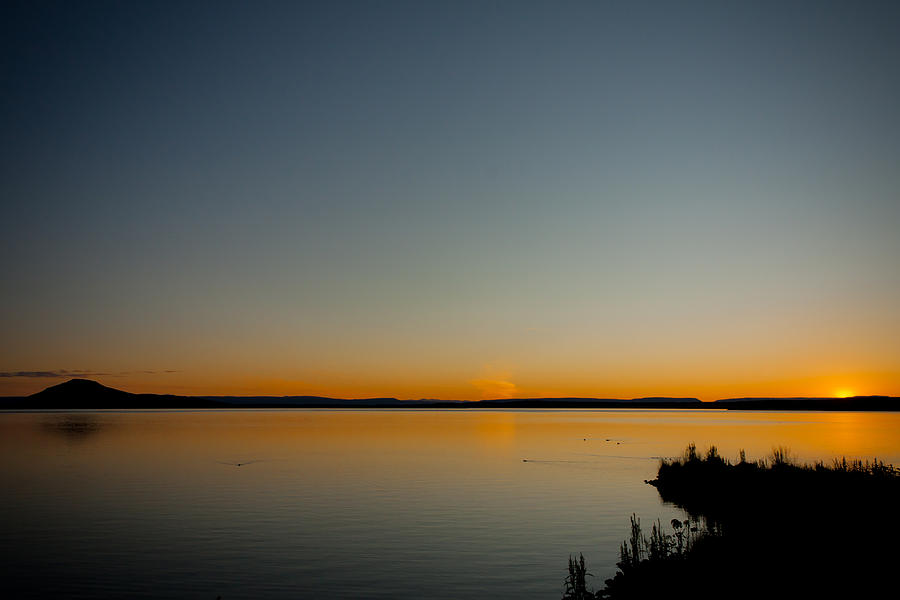 Lake Myvatn Sunset Photograph by Anthony Doudt