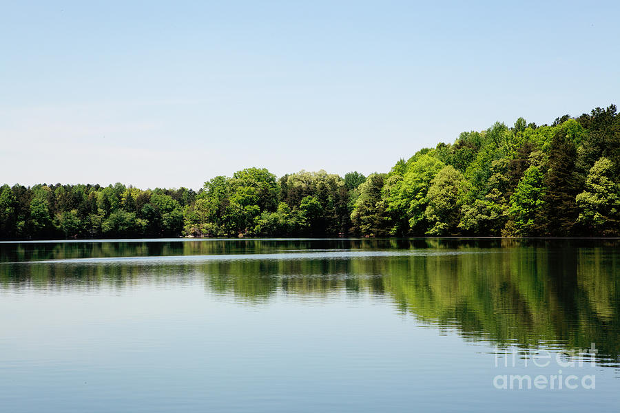 Spring Photograph - Lake Norman Landscape by Kim Fearheiley