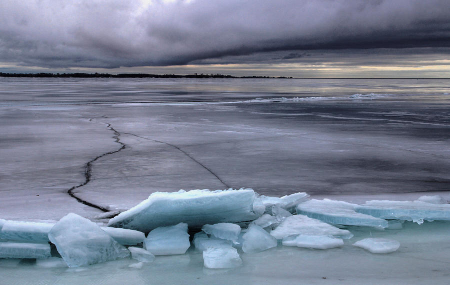Lake Ontario in Winter 2 Photograph by Jim Vance