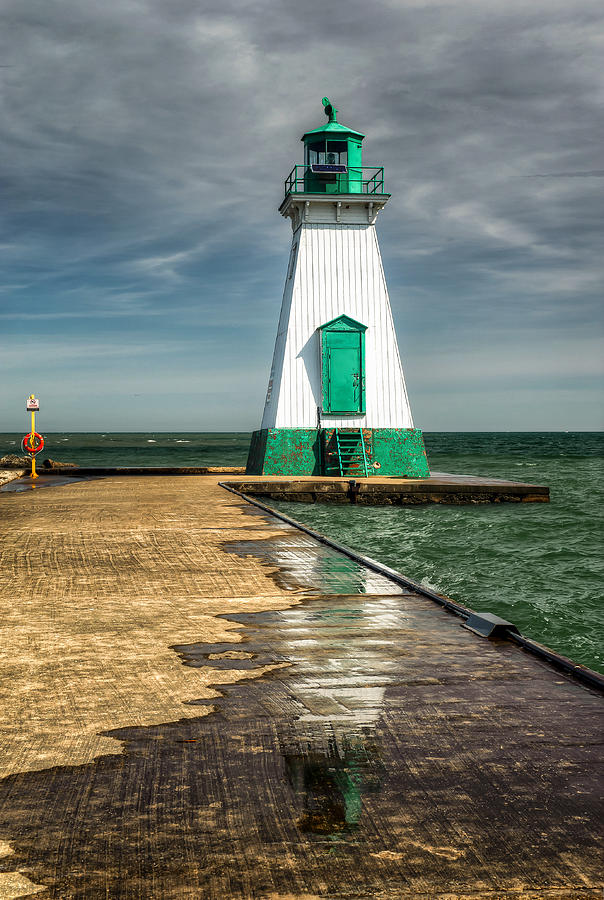 Lake Ontario Reflection Photograph by Len Saltiel - Fine Art America