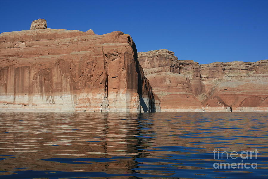 Lake Powell Cliffs Photograph by Marty Fancy