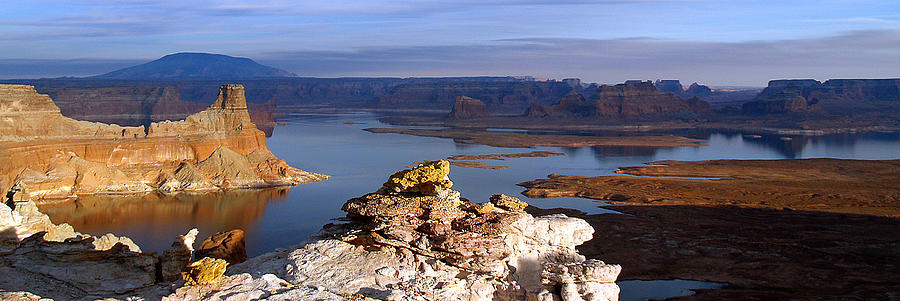 Lake Powell from Alstrum Pt Pan 1 Photograph by JustJeffAz Photography