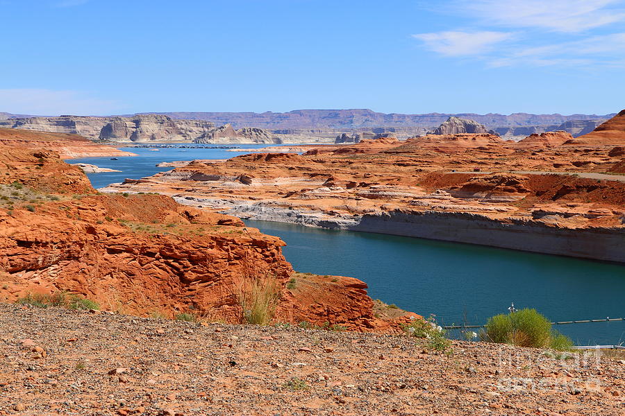 Lake Powell Impression Photograph by Christiane Schulze Art And Photography