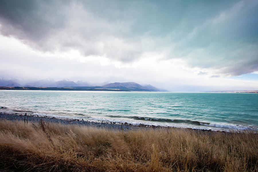 Lake Pukaki And The Southern Alps Photograph by Claire Takacs
