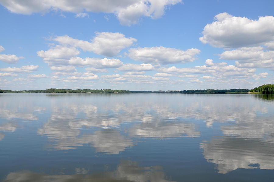 Nature Photograph - Lake Reflection by Todd Hartzo
