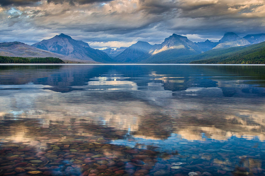 Lake Reflections Clouds Photograph by Greg Nyquist