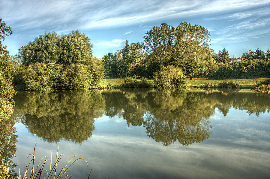 Lake Reflections in Colour Photograph by Jeremy Hayden