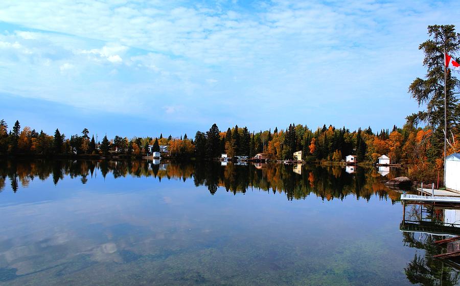 Lake Reflections Photograph by Larry Trupp