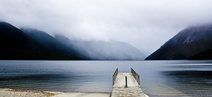 Nature Photograph - Lake Rotoiti by Dean Chytraus