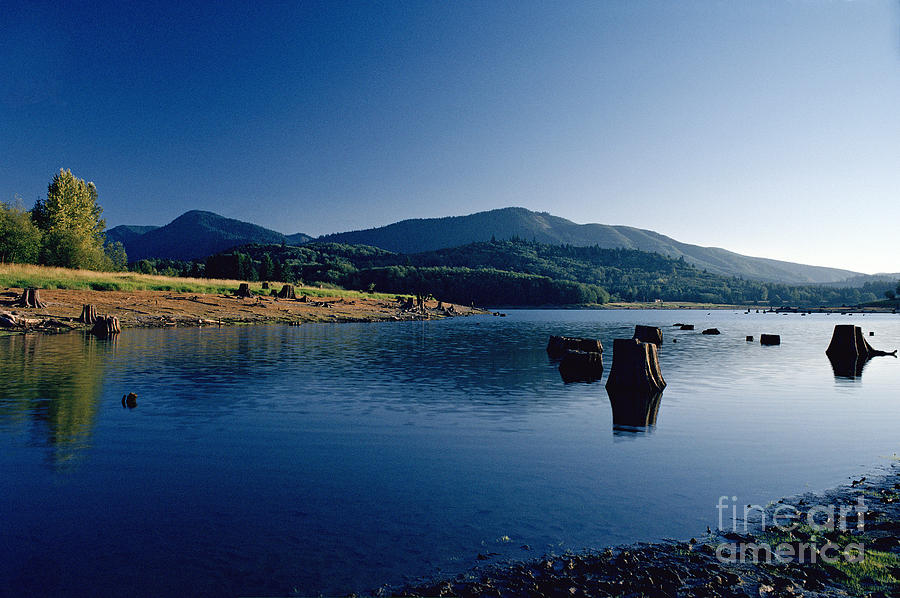 Lake Scene Photograph by Earl Johnson