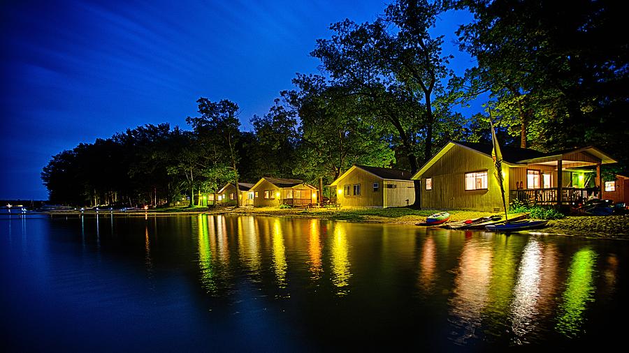 Lake Shore Cabins Photograph by Christopher Payne - Fine Art America