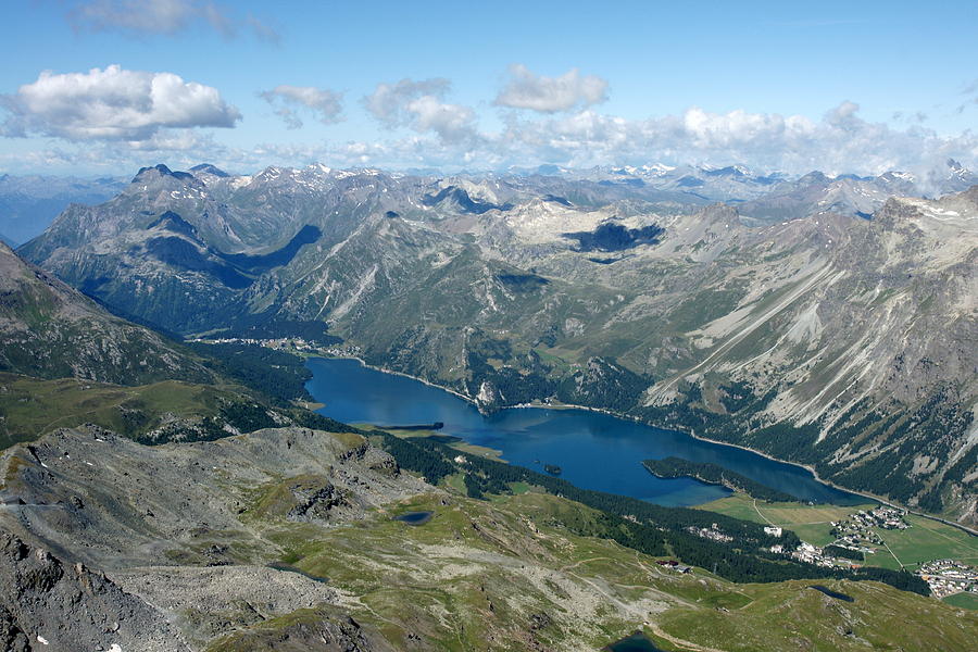 Lake Sils Photograph by Olaf Christian - Pixels