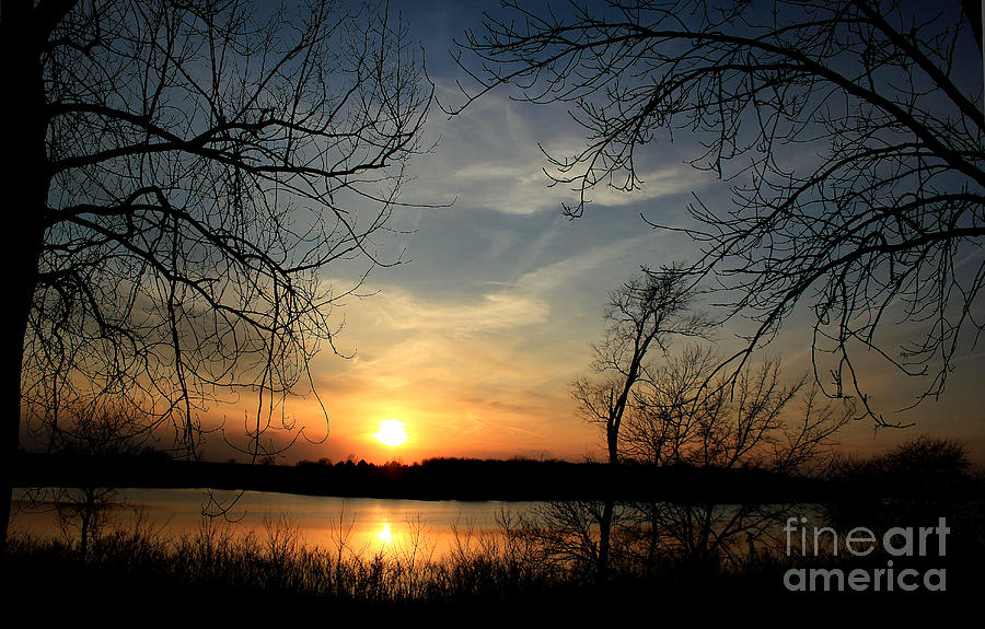 Lake Sunset Photograph by Thomas Danilovich