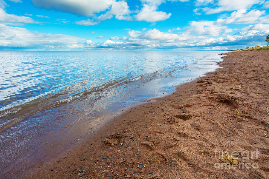 Nature Photograph - Lake Superior by Adahm Faehn