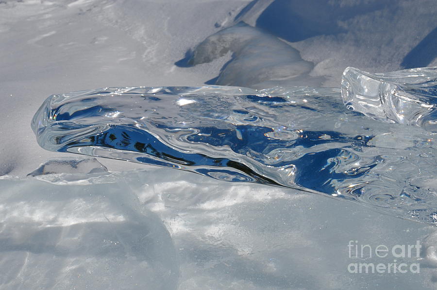 Lake Superior Ice Gem Photograph by Sandra Updyke