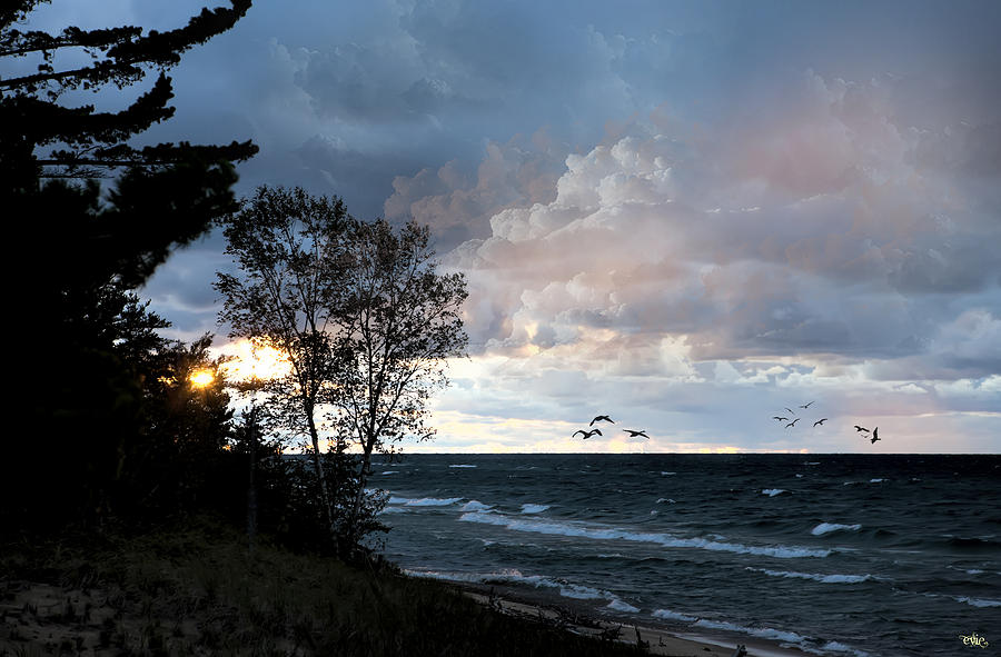 Lake Superior Whitefish Point Michigan Photograph by Evie Carrier