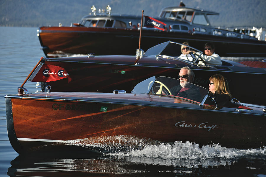 Lake Tahoe Classic Runabouts Photograph by Steven Lapkin