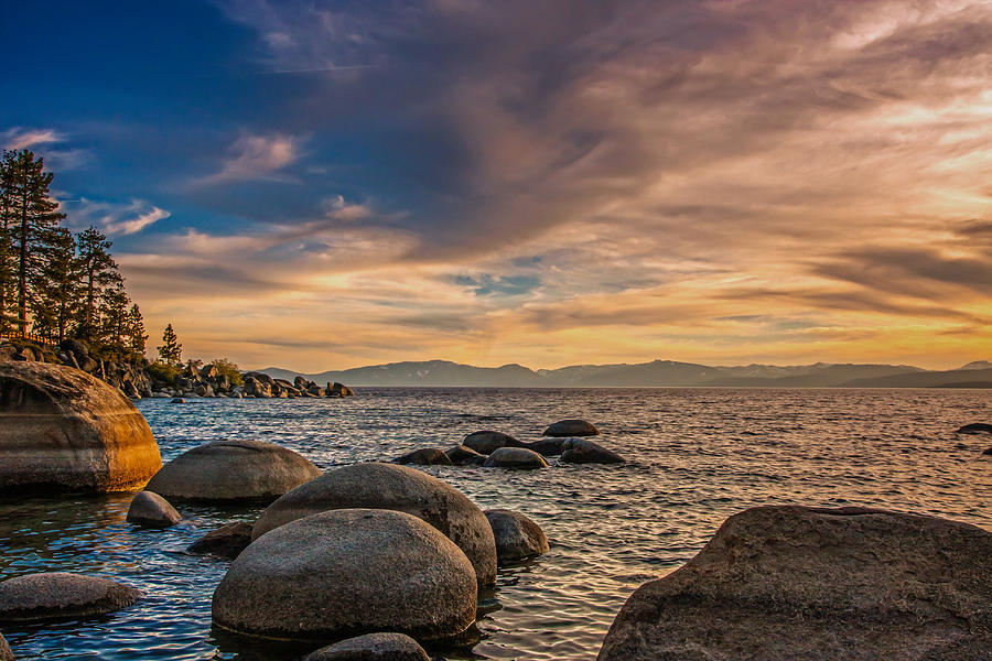 Lake Tahoe Sunset Photograph by Marc Crumpler