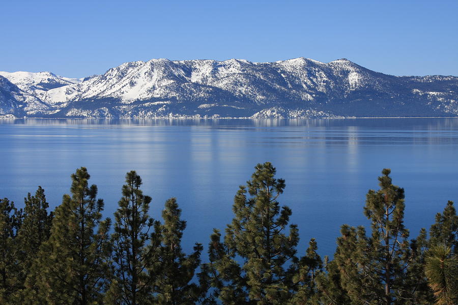 Lake Tahoe Winter Photograph by Ray Fugitt - Fine Art America