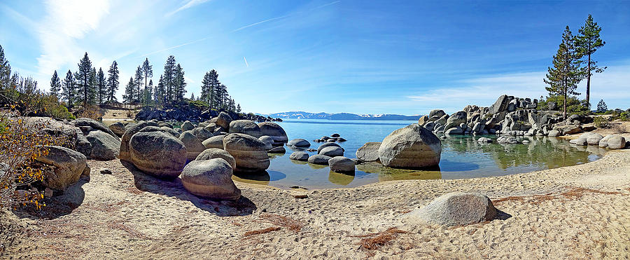 Lake Tahoe's Sandy Beach Photograph by Evan Peller - Fine Art America