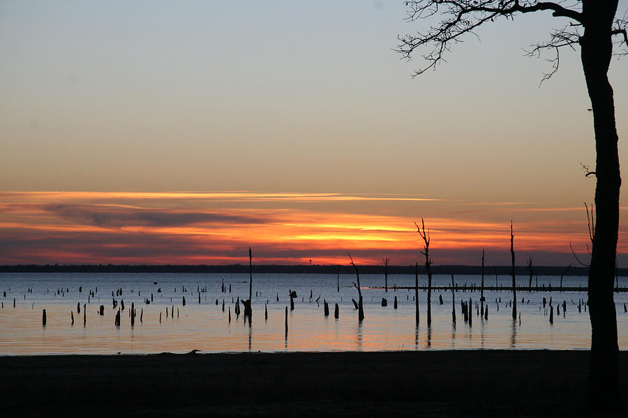 Lake Tawakoni at Sunset Photograph by Amelia Painter | Fine Art America