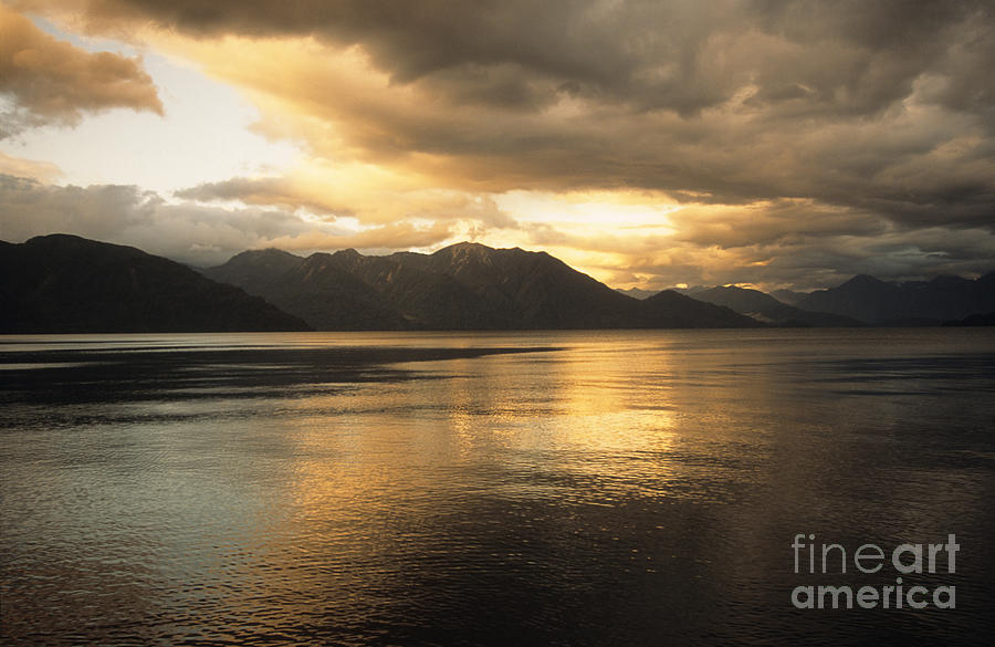 Landscape Photograph - Lake Todos los Santos Chile by James Brunker