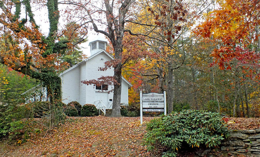 Lake Toxaway United Methodist Church Photograph by Duane McCullough