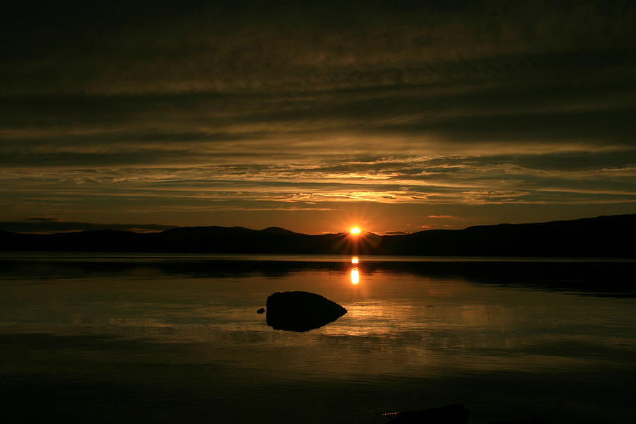 Lake Umbagog Maine Sunset Photograph by Neal Eslinger