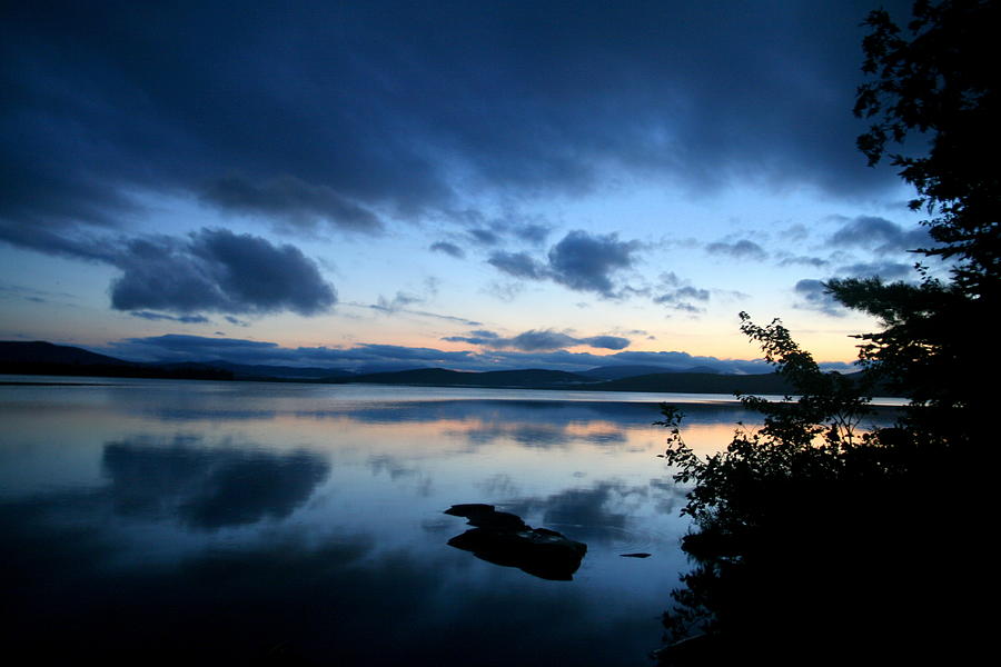 Lake Umbagog Sunset Blues No. 2 Photograph