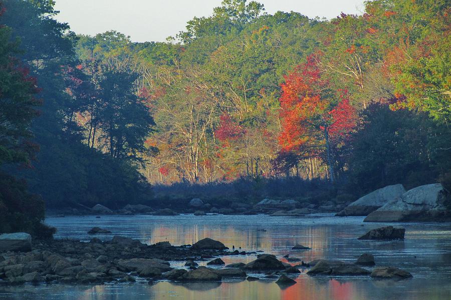 Lake Welch Early Fall Photograph by Thomas McGuire