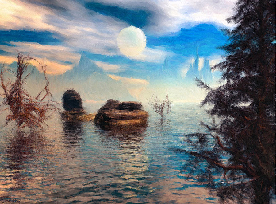Lake Wilderness Painting by Tyler Robbins