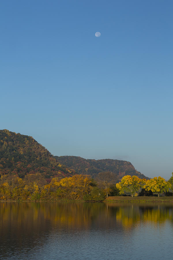 Tree Photograph - Lake Winona Autumn 6 by John Brueske
