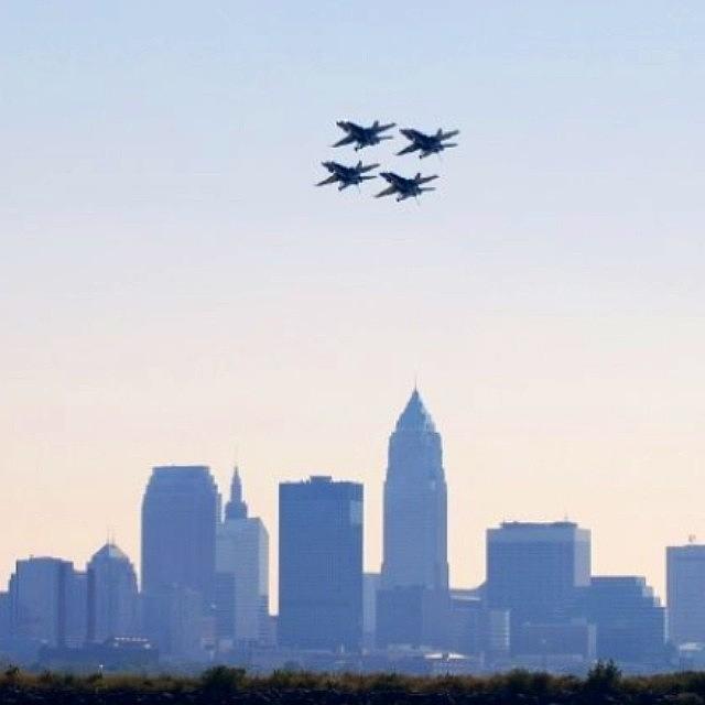 Cleveland Photograph - Cleveland Air Show #1 by Heather Mawhorr